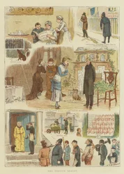 Sezon świąteczny (chromolitho)